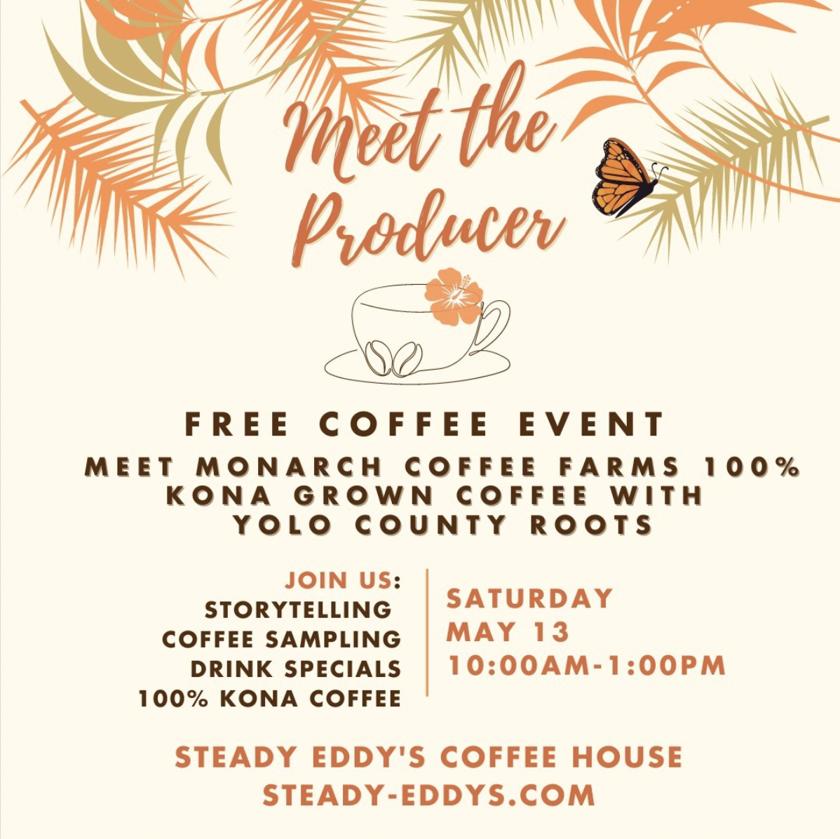 Free coffee for events